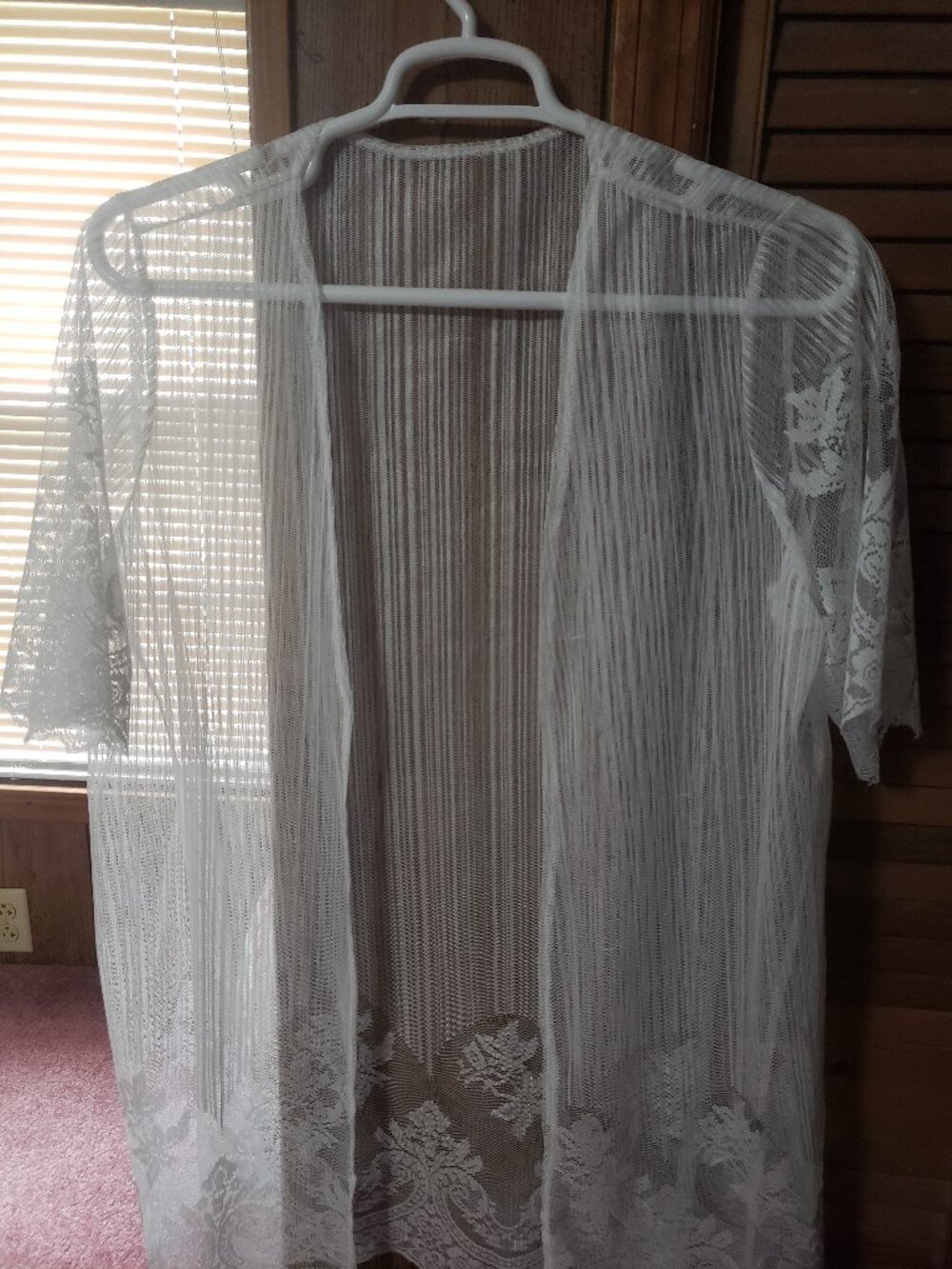 Kimino/Lace Cardigan Cover Up 2X.